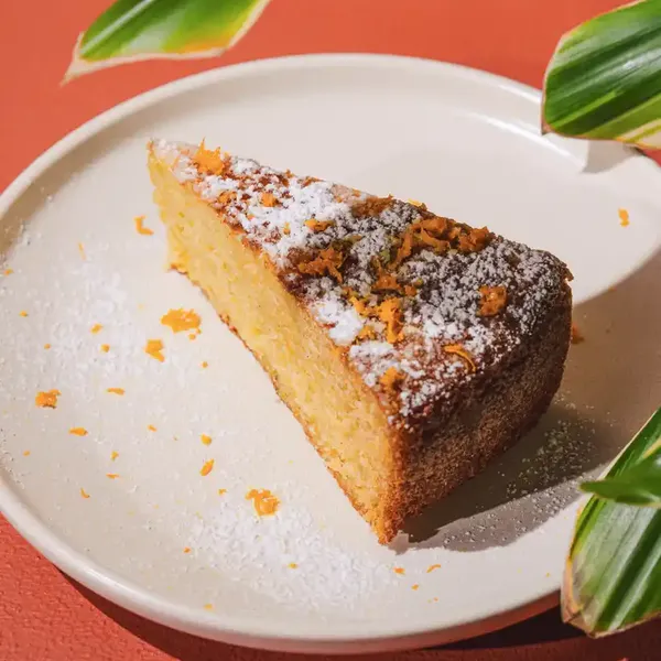 Orange Olive Oil with Cardamom Cake