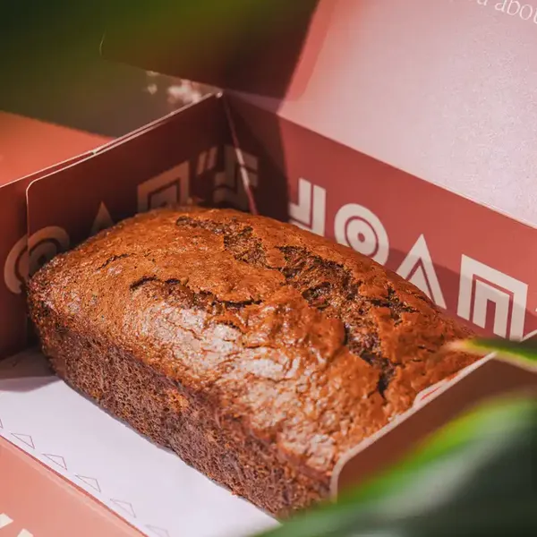 Plain Earl Grey Banana Bread Slice