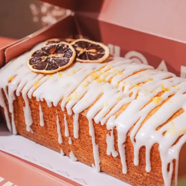 Plain Lemon Loaf Slice